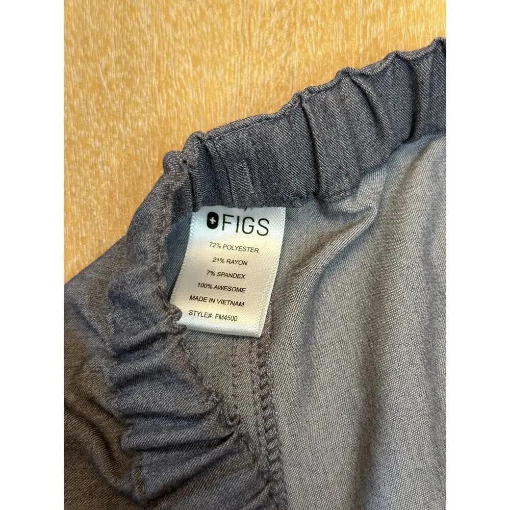 NWOT Figs Pisco‎ Basic Scrub Pants GRAPHITE Size Medium